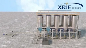 معالجة وتجانس المواد الصلبة وإزالة الغبار