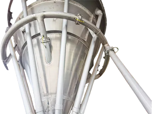 صمام دوار لنظام مناولة المواد الصلبة السائبة